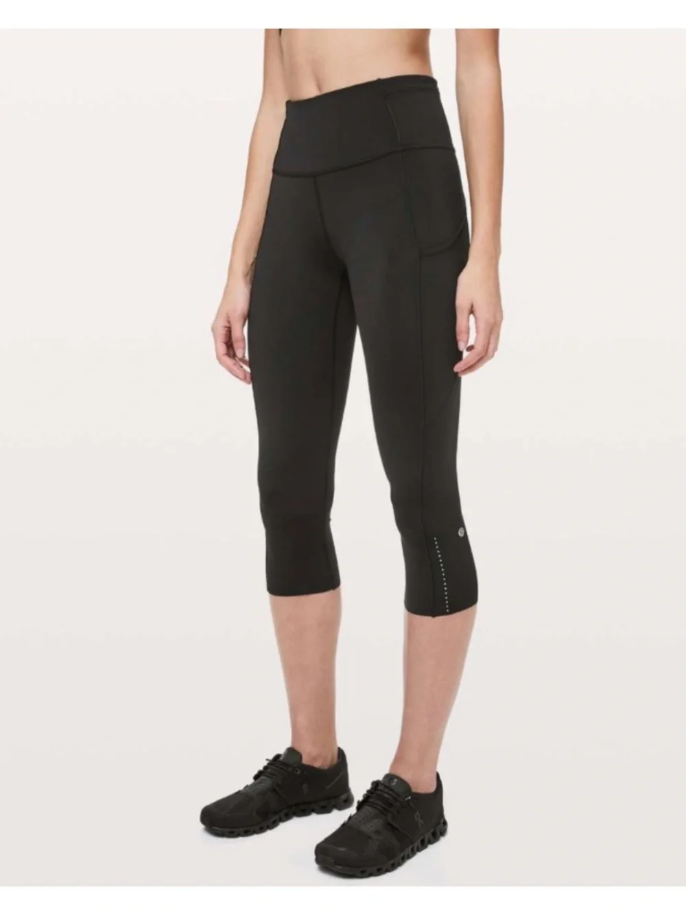 Lululemon Fast & Free Crop II *Nulux 19